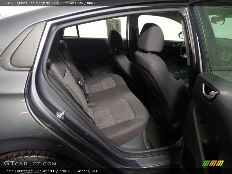 Summit Gray / Black 2019 Hyundai Ioniq Hybrid Blue