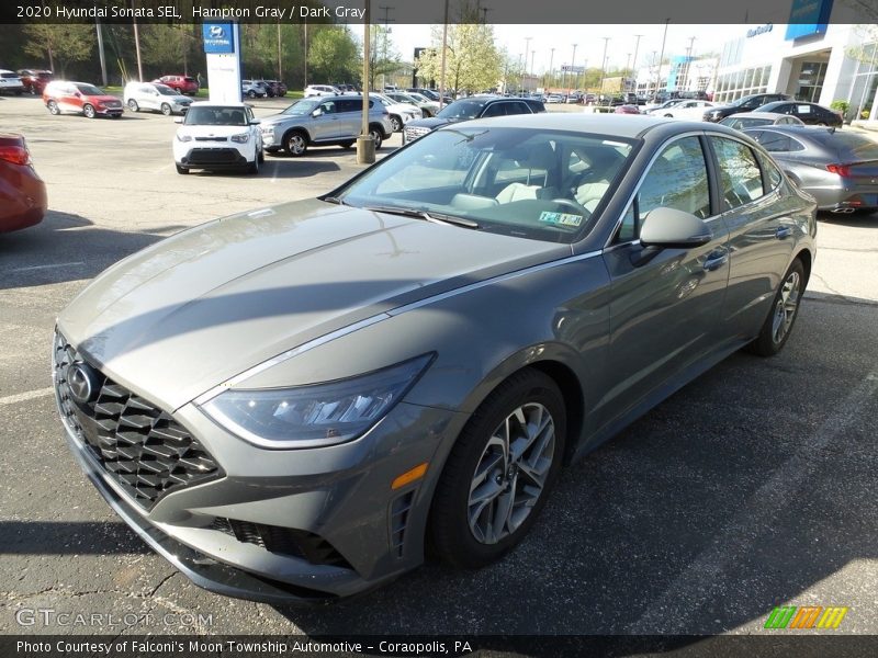 Hampton Gray / Dark Gray 2020 Hyundai Sonata SEL