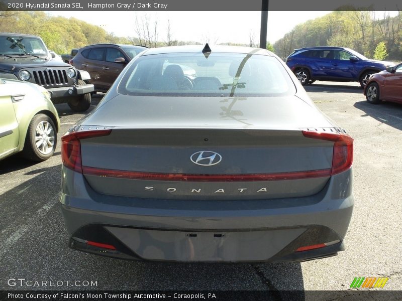 Hampton Gray / Dark Gray 2020 Hyundai Sonata SEL