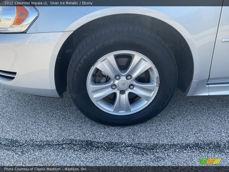 Silver Ice Metallic / Ebony 2012 Chevrolet Impala LS