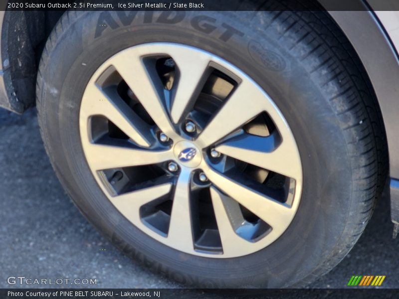 Ice Silver Metallic / Slate Black 2020 Subaru Outback 2.5i Premium