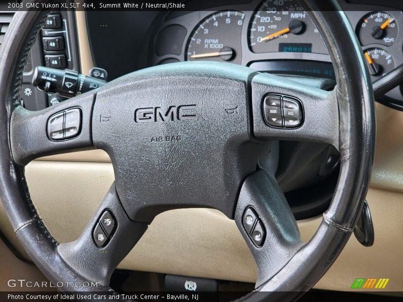 Summit White / Neutral/Shale 2003 GMC Yukon XL SLT 4x4