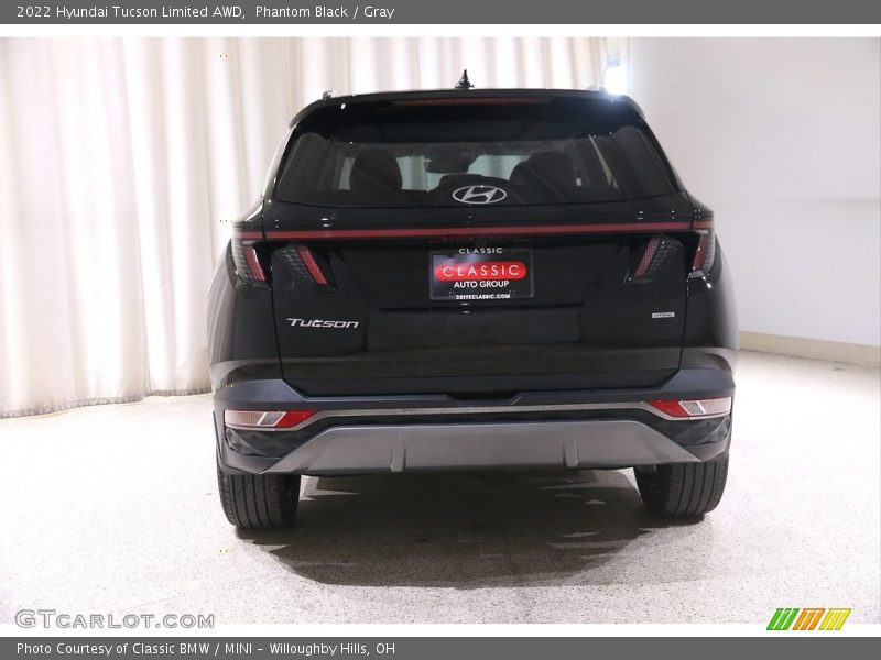 Phantom Black / Gray 2022 Hyundai Tucson Limited AWD