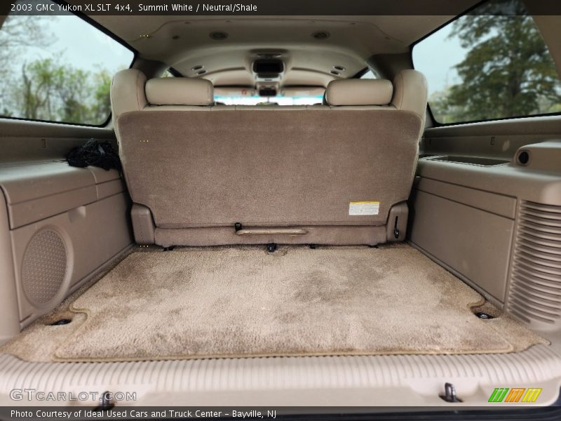 Summit White / Neutral/Shale 2003 GMC Yukon XL SLT 4x4