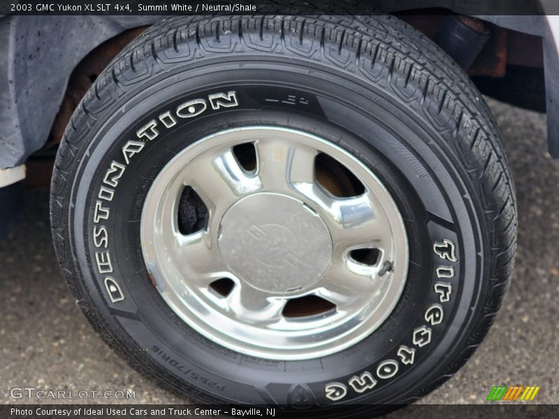 Summit White / Neutral/Shale 2003 GMC Yukon XL SLT 4x4