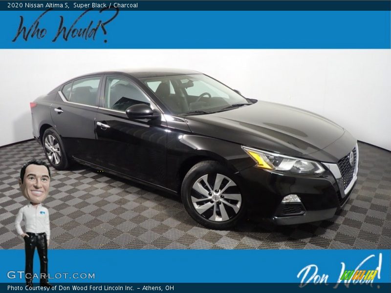 Super Black / Charcoal 2020 Nissan Altima S
