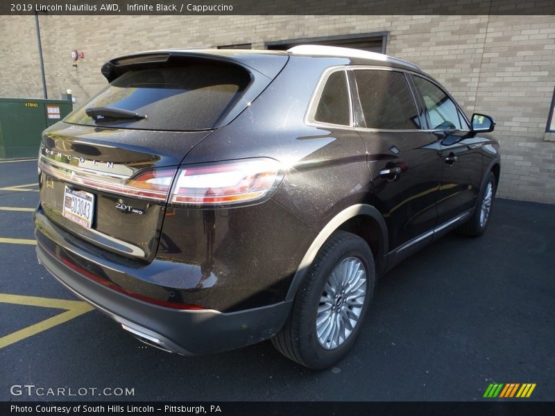Infinite Black / Cappuccino 2019 Lincoln Nautilus AWD