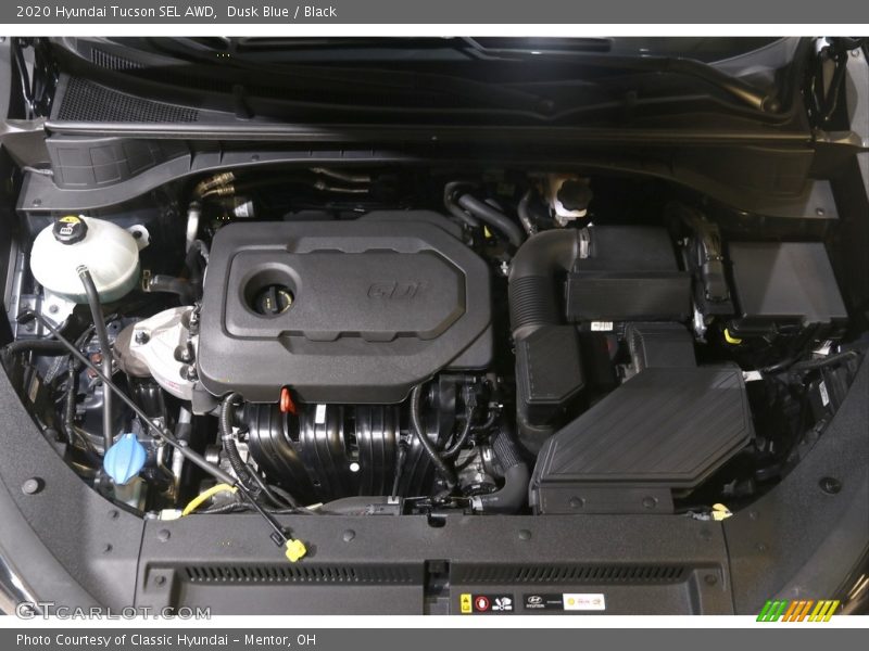 Dusk Blue / Black 2020 Hyundai Tucson SEL AWD