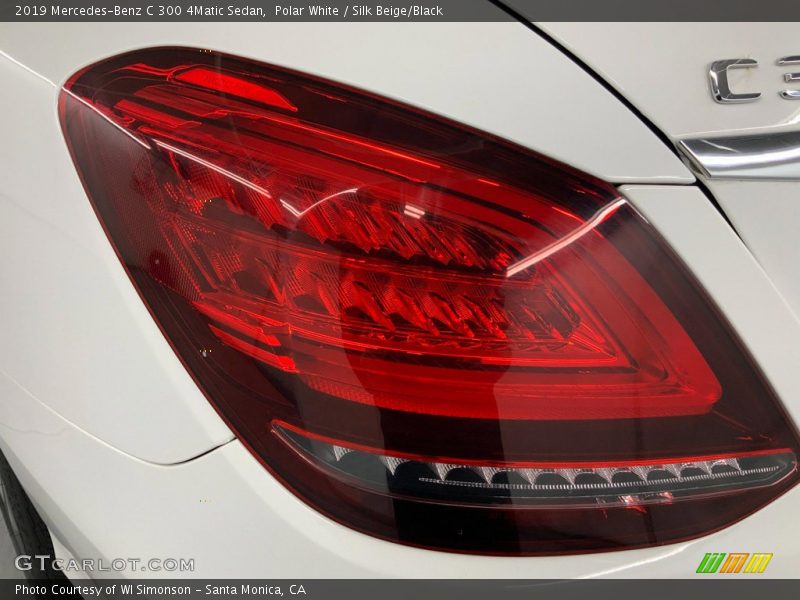 Polar White / Silk Beige/Black 2019 Mercedes-Benz C 300 4Matic Sedan