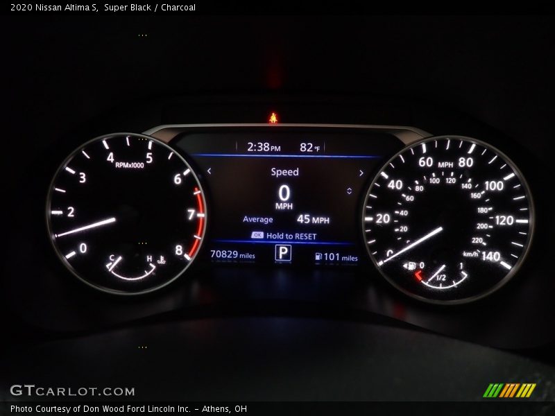Super Black / Charcoal 2020 Nissan Altima S