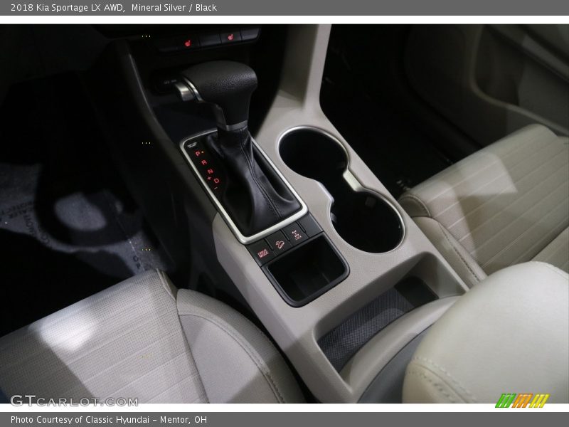Mineral Silver / Black 2018 Kia Sportage LX AWD