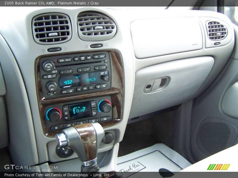Platinum Metallic / Gray 2005 Buick Rainier CXL AWD
