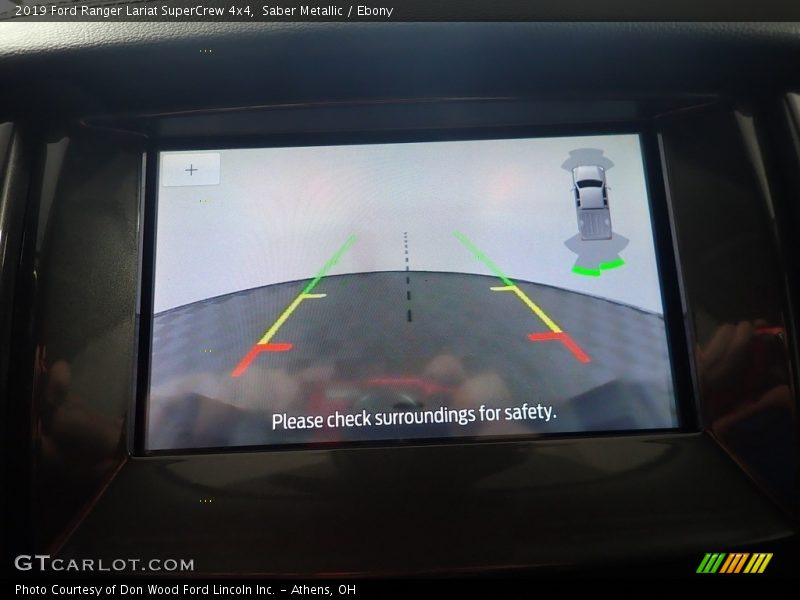 Saber Metallic / Ebony 2019 Ford Ranger Lariat SuperCrew 4x4