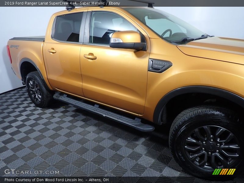 Saber Metallic / Ebony 2019 Ford Ranger Lariat SuperCrew 4x4