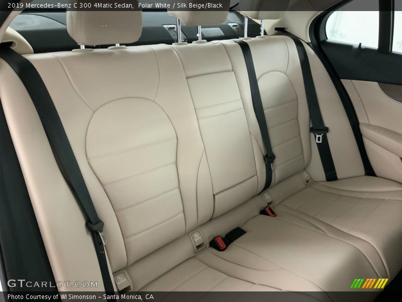 Rear Seat of 2019 C 300 4Matic Sedan