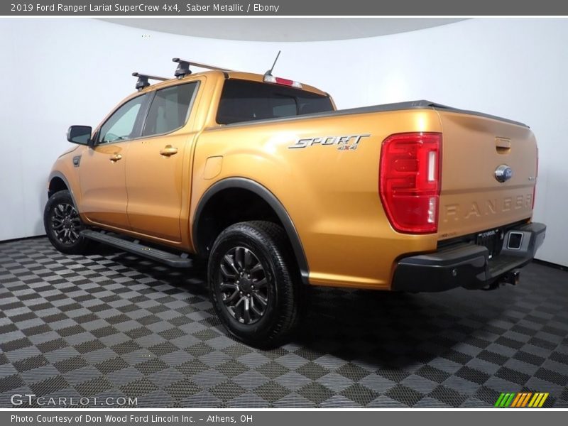 Saber Metallic / Ebony 2019 Ford Ranger Lariat SuperCrew 4x4
