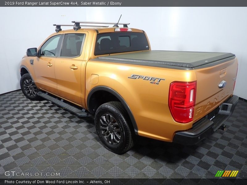 Saber Metallic / Ebony 2019 Ford Ranger Lariat SuperCrew 4x4