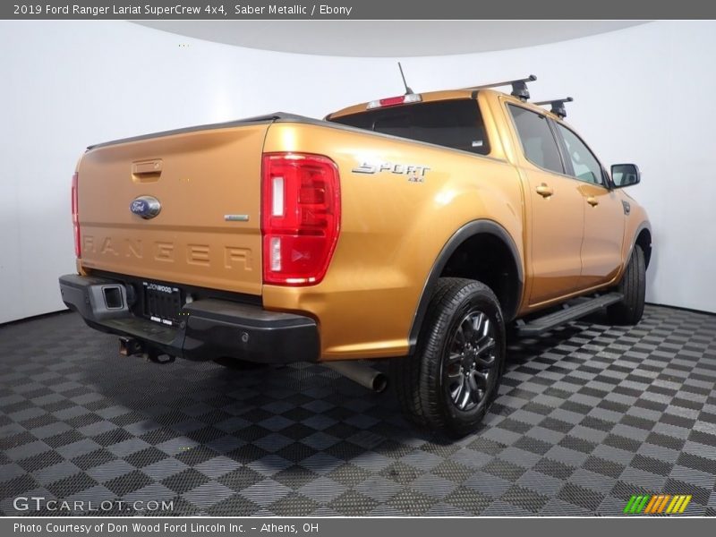 Saber Metallic / Ebony 2019 Ford Ranger Lariat SuperCrew 4x4