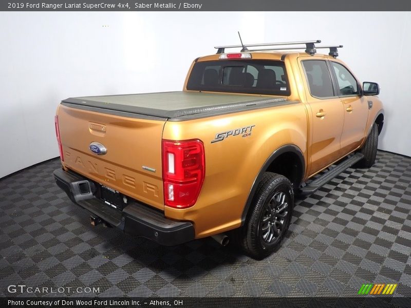 Saber Metallic / Ebony 2019 Ford Ranger Lariat SuperCrew 4x4