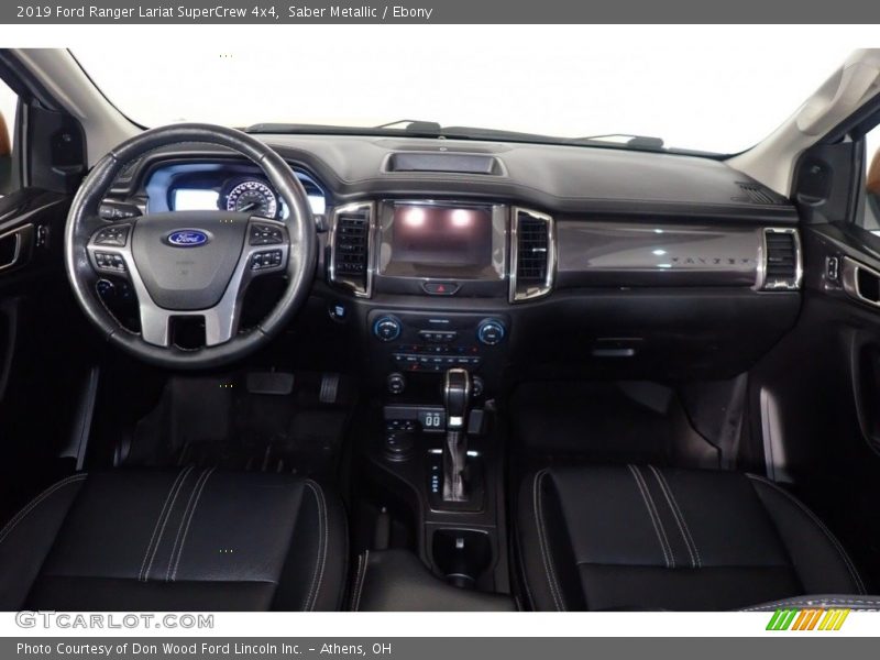 Saber Metallic / Ebony 2019 Ford Ranger Lariat SuperCrew 4x4