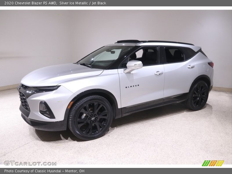Silver Ice Metallic / Jet Black 2020 Chevrolet Blazer RS AWD