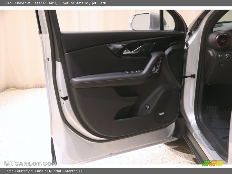 Silver Ice Metallic / Jet Black 2020 Chevrolet Blazer RS AWD