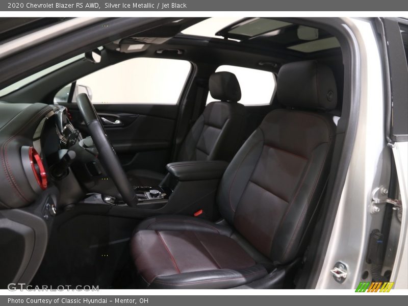 Silver Ice Metallic / Jet Black 2020 Chevrolet Blazer RS AWD