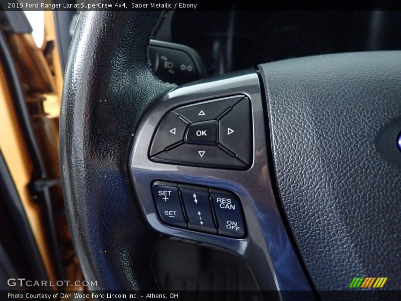 Saber Metallic / Ebony 2019 Ford Ranger Lariat SuperCrew 4x4
