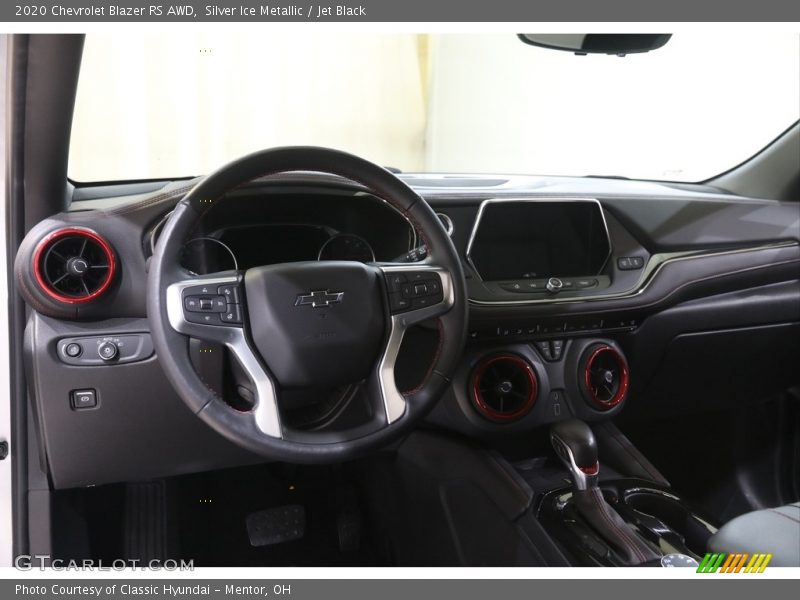 Silver Ice Metallic / Jet Black 2020 Chevrolet Blazer RS AWD