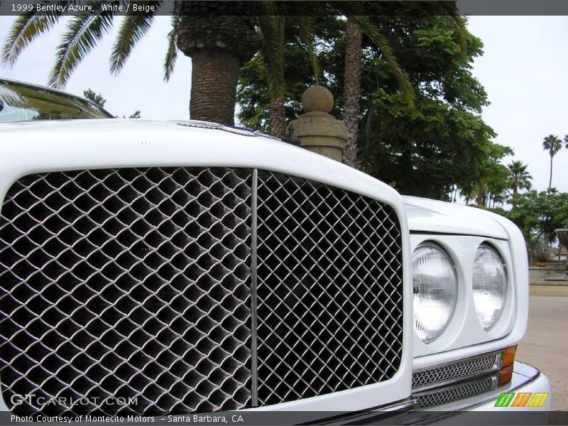 White / Beige 1999 Bentley Azure