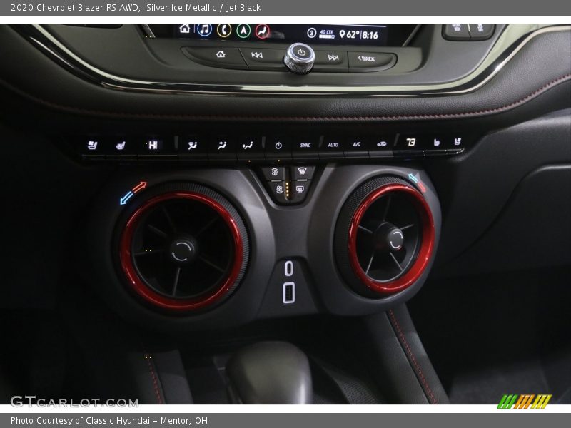 Silver Ice Metallic / Jet Black 2020 Chevrolet Blazer RS AWD