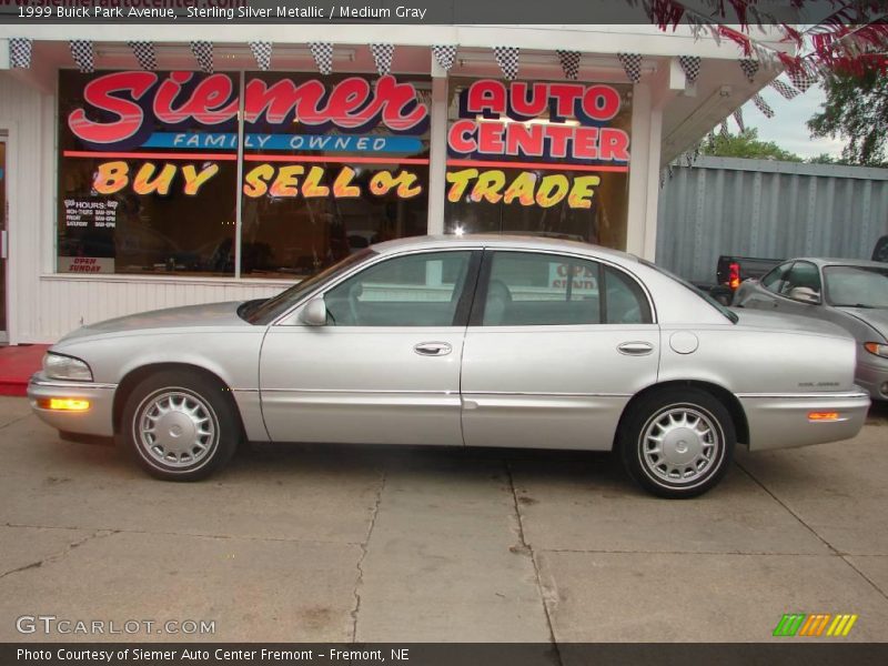 Sterling Silver Metallic / Medium Gray 1999 Buick Park Avenue