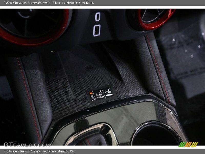 Silver Ice Metallic / Jet Black 2020 Chevrolet Blazer RS AWD