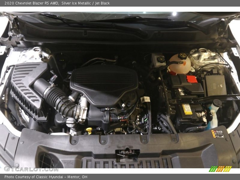 Silver Ice Metallic / Jet Black 2020 Chevrolet Blazer RS AWD