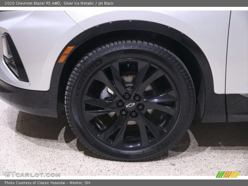 Silver Ice Metallic / Jet Black 2020 Chevrolet Blazer RS AWD