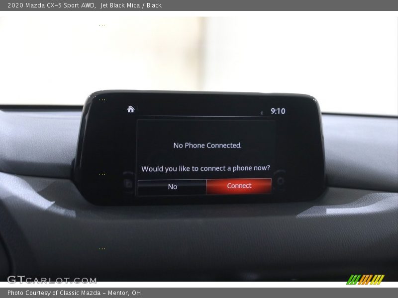 Jet Black Mica / Black 2020 Mazda CX-5 Sport AWD