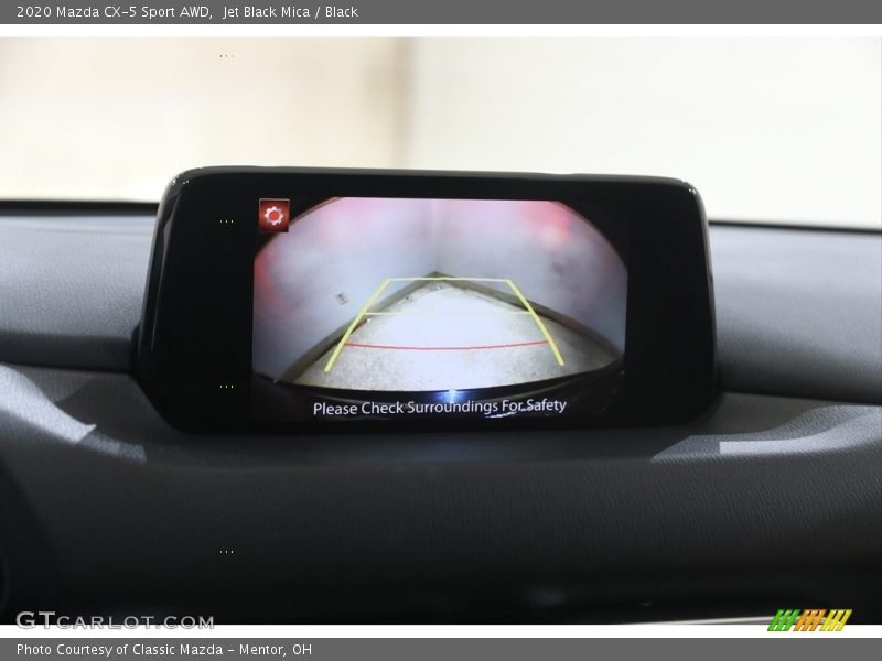 Jet Black Mica / Black 2020 Mazda CX-5 Sport AWD