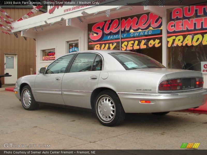 Sterling Silver Metallic / Medium Gray 1999 Buick Park Avenue