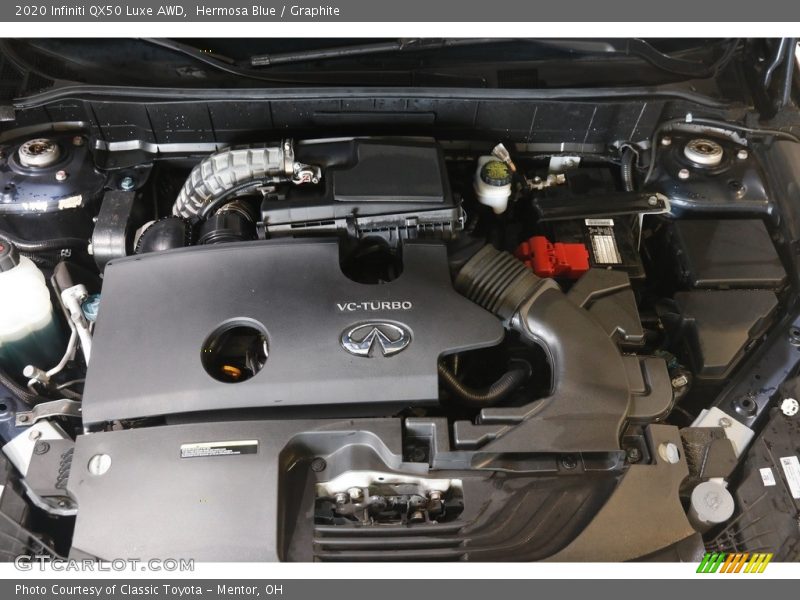  2020 QX50 Luxe AWD Engine - 2.0 Liter Turbocharged DOHC 16-Valve VVT 4 Cylinder