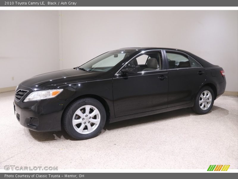 Black / Ash Gray 2010 Toyota Camry LE