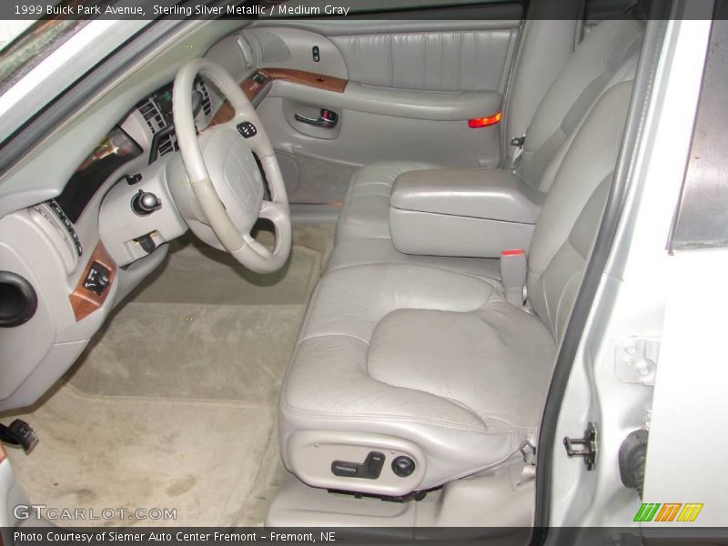 Sterling Silver Metallic / Medium Gray 1999 Buick Park Avenue