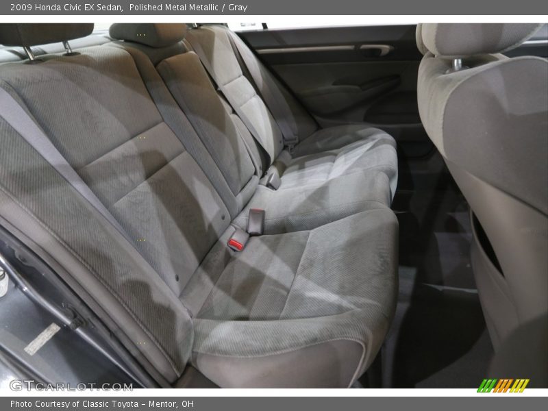 Polished Metal Metallic / Gray 2009 Honda Civic EX Sedan