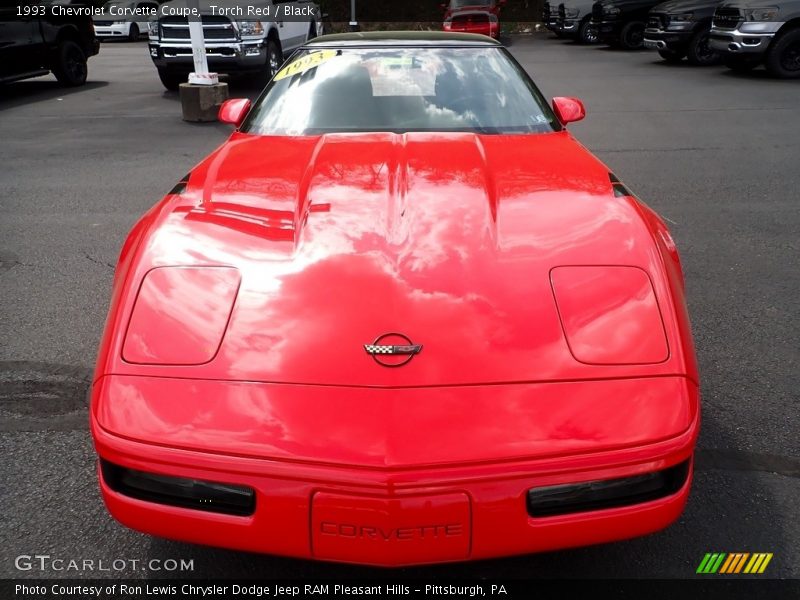 Torch Red / Black 1993 Chevrolet Corvette Coupe