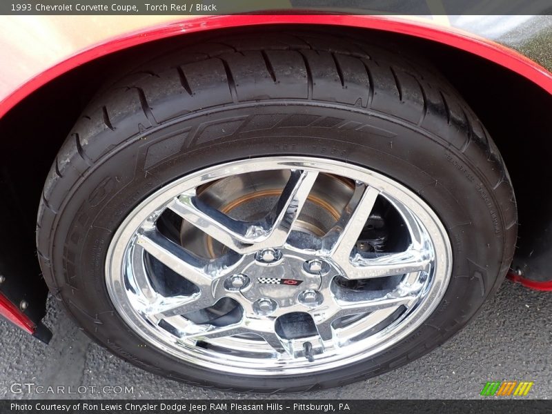Torch Red / Black 1993 Chevrolet Corvette Coupe