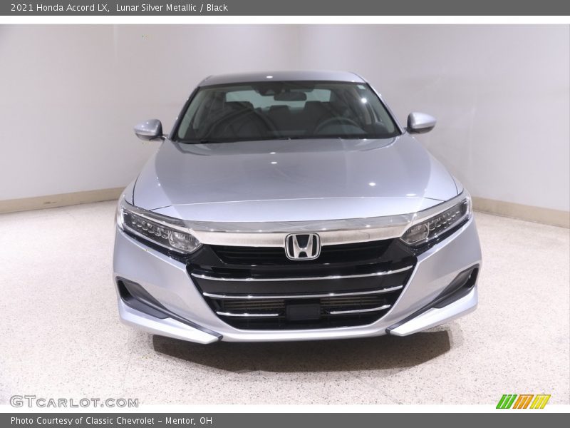 Lunar Silver Metallic / Black 2021 Honda Accord LX