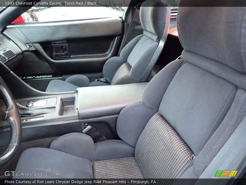 Torch Red / Black 1993 Chevrolet Corvette Coupe