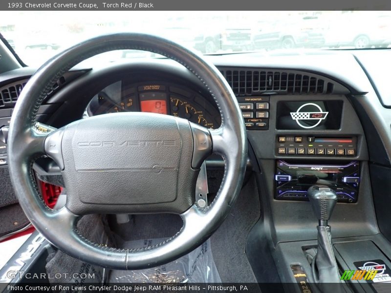 Torch Red / Black 1993 Chevrolet Corvette Coupe