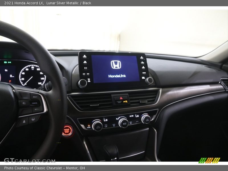 Lunar Silver Metallic / Black 2021 Honda Accord LX