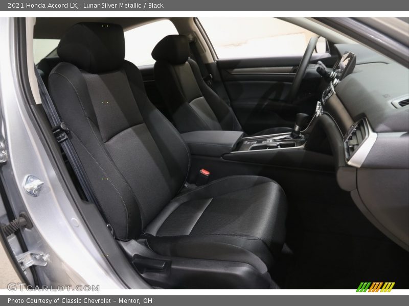 Lunar Silver Metallic / Black 2021 Honda Accord LX