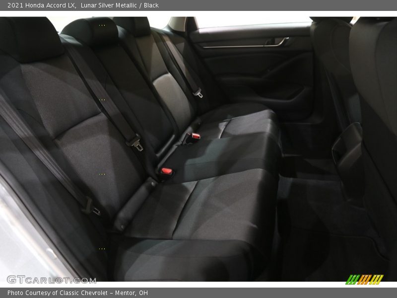Lunar Silver Metallic / Black 2021 Honda Accord LX